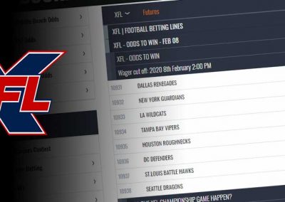 Sports Bettors Will See Betting Lines On-Screen During XFL Games