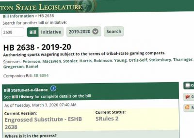 WA Sports Betting Bill Gains Major Traction In Final Days Of Session