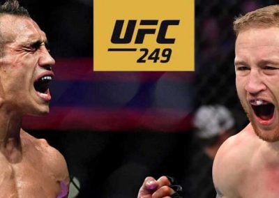 UFC 249 Coming to Florida May 9; Sportsbooks Offering UFC Odds