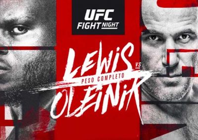 UFC Fight Night Odds: Lewis Heavily Favored Over Oleinik