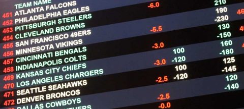 point spread for tonights nfl game