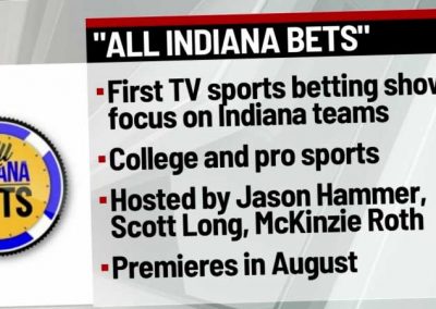 WISH-TV First Localized Sports Betting Show All Indiana Bets