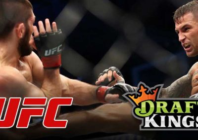 DraftKings Becomes First Official Sportsbook Of The UFC