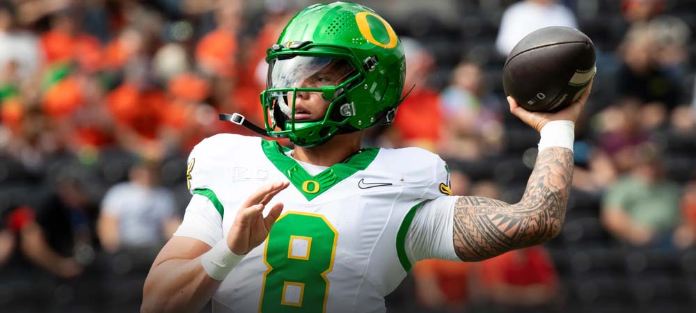 Oregon Sports Betting Odds Favor the Ducks and Dillon Gabriel Props