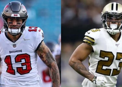 Mike Evans Props and TD Odds for Semi-Annual Battle with Marshon Lattimore