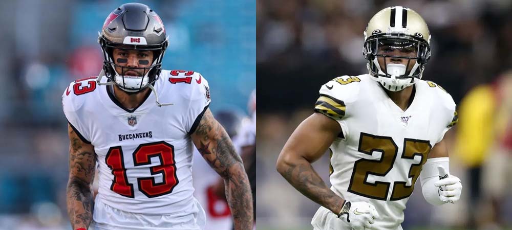 Mike Evans Props and TD Odds for Semi-Annual Battle with Marshon Lattimore