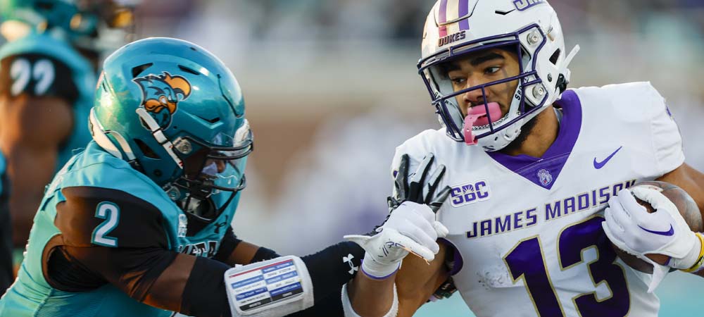 3 Plus Money TD Odds For JMU Vs. Coastal Carolina