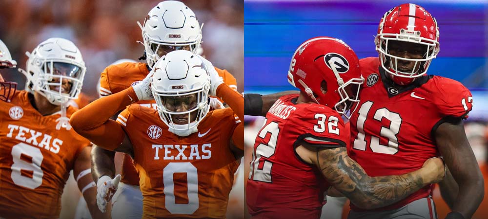 Texas Favored In 1st SEC Game Vs Georgia + Best Player Props