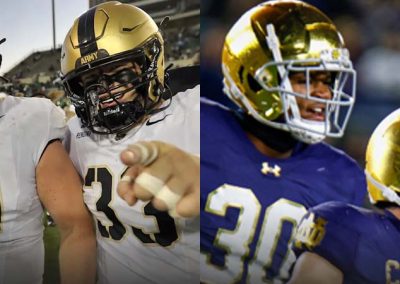 Public Betting + Betting Trends For Army vs. Notre Dame