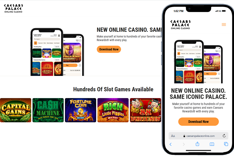 Caesars Palace Online Casino