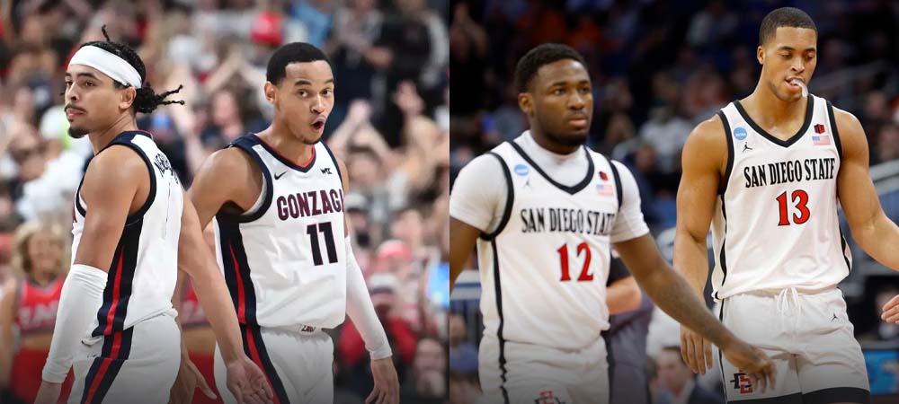 Best Bet + Where To Bet Gonzaga Vs. San Diego State 11/18/24