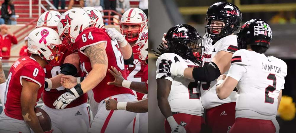 Bet Miami (OH) to Cover vs NIU & Gabbert Touchdowns Prop