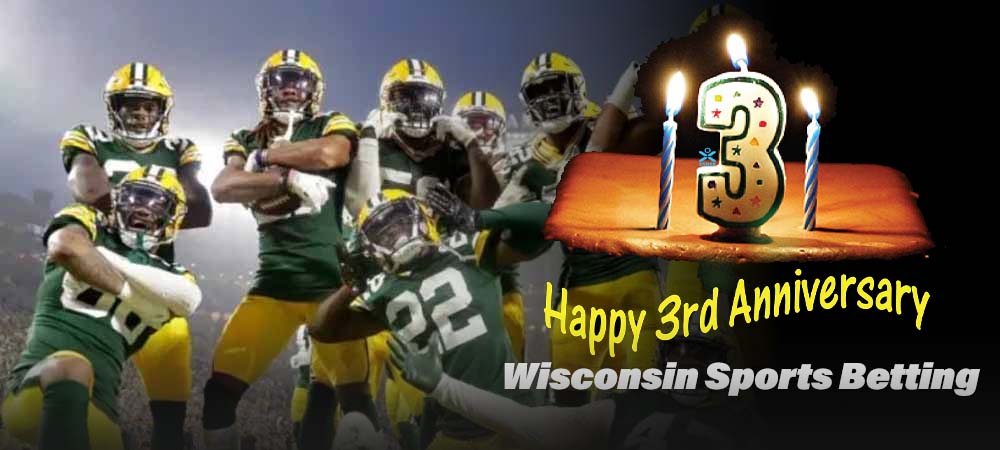 NFL Thanksgiving the Gravy on Top for Wisconsin’s 3-Year Sports Betting Anniversary