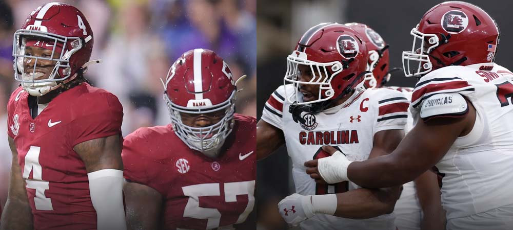 Line Shopping Teams To Make CFP – Alabama + South Carolina