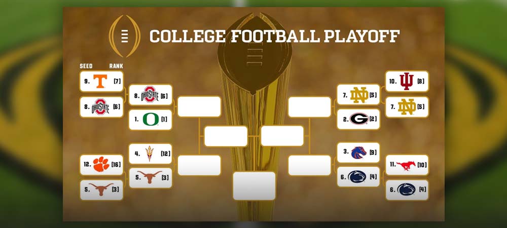 College Football Playoff Opening Odds for All 4 Quarterfinals Games