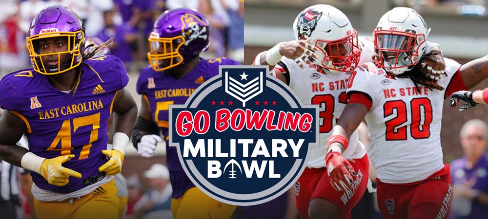 Military Bowl Picks, Predictions, and Props for East Carolina vs NC State