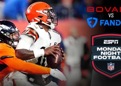 Win $3,090 More Betting this MNF Betting Special at Bovada Instead of FanDuel