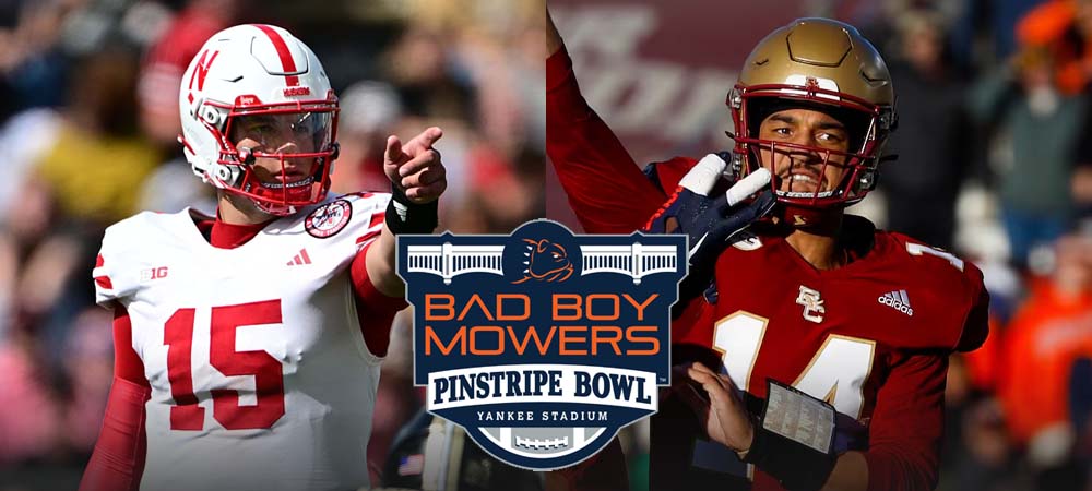 Pinstripe Bowl Odds + Passing Props for Dylan Raiola, Grayson James