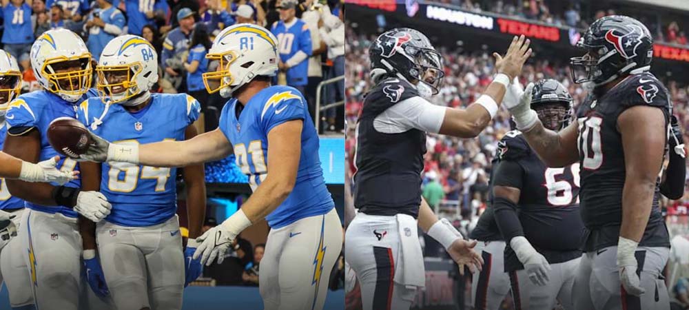 Chargers at Texans Odds: Opening Spread & Over/Under Odds