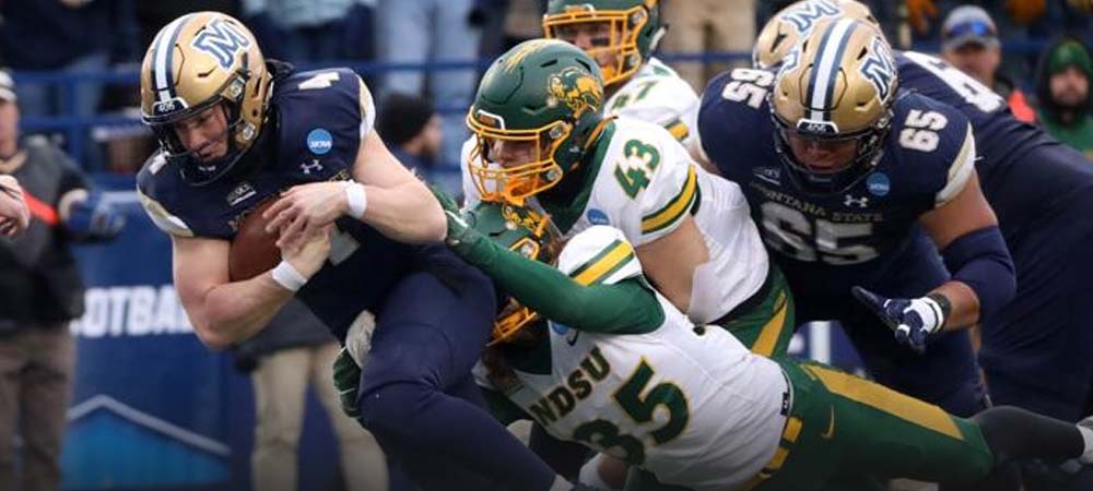 FCS Championship Odds + First Half Betting Lines for Montana State vs NDSU